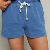 Leon Knit Short - Blue Indigo