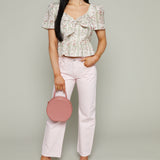 Hope Floral Peplum Crop Top