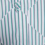 Dane Striped Flower Applique Oversized Shirt