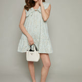 Odessa Floral Embroidered Mini Dress