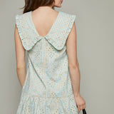 Odessa Floral Embroidered Mini Dress