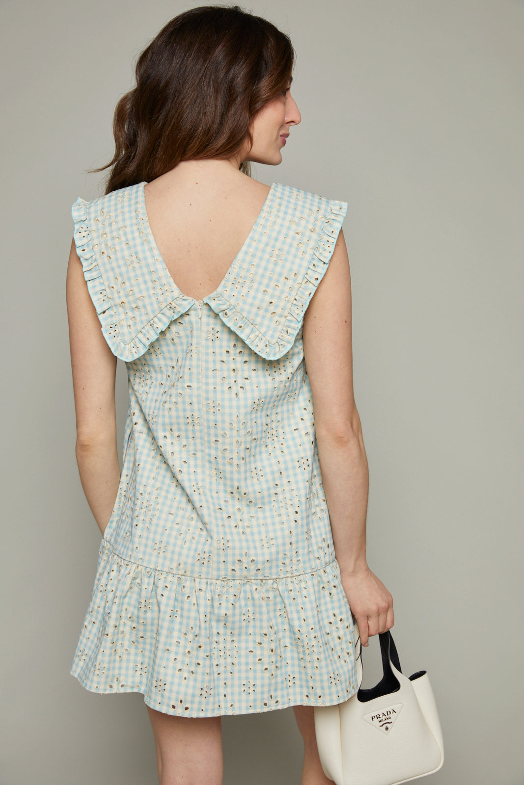 Odessa Floral Embroidered Mini Dress