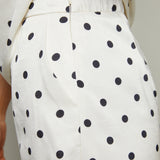 Cannes Satin Polka Dot Pants