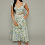 Giovanna Floral Midi Skirt