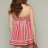 Malika Striped Poplin Tank Top