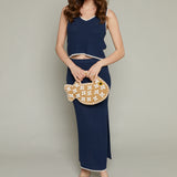 Nadia Whipstitch Tank Top - Eclipse