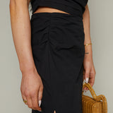 Theresa Side Slit Midi Skirt