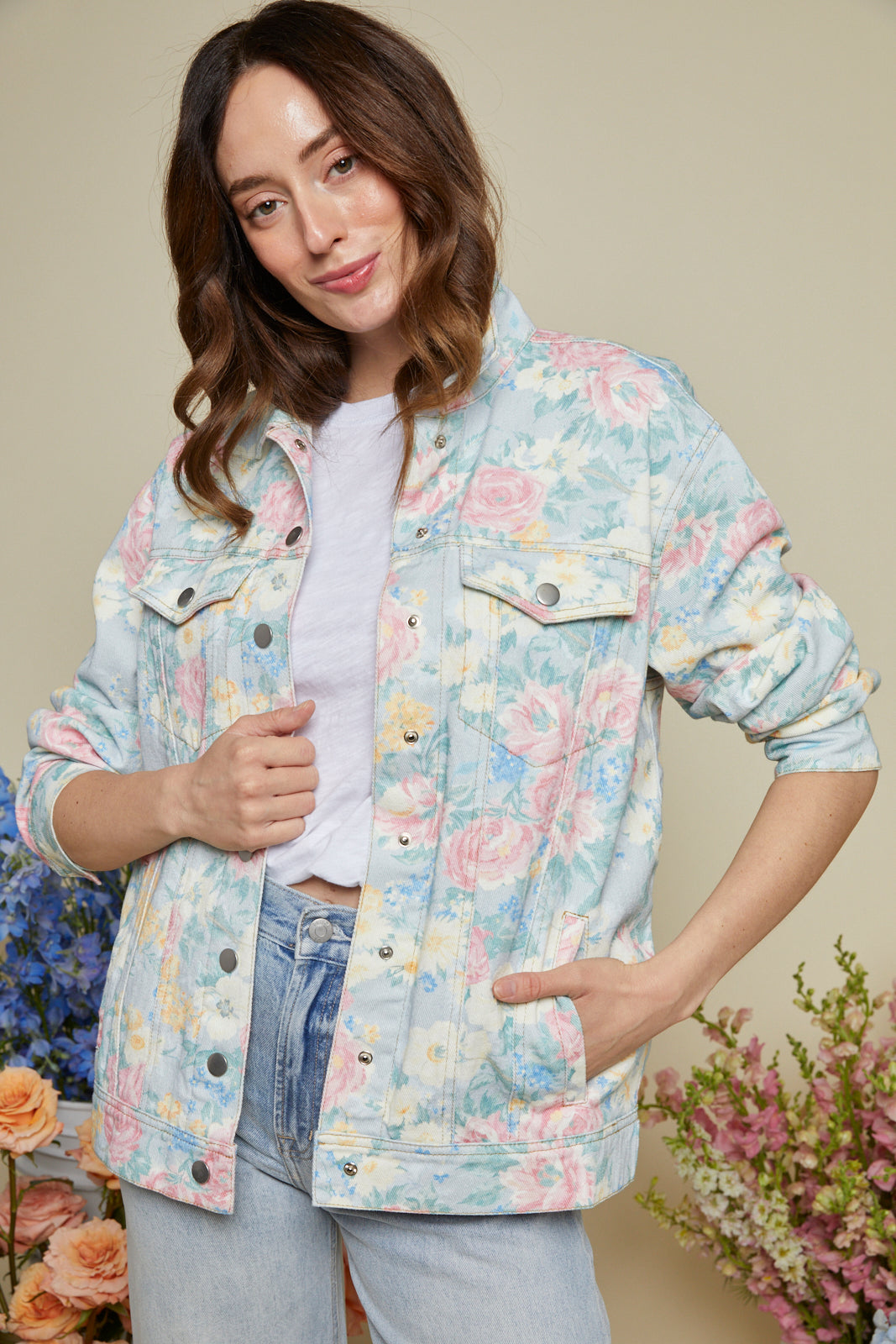 Daisy Relaxed Denim Jacket