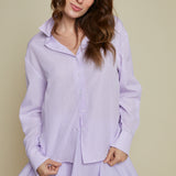 Bindi Gingham Skort - Lilac