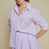 Bindi Gingham Skort - Lilac