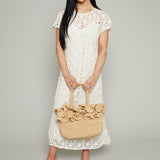 Janessa Knit Textured Maxi Dress