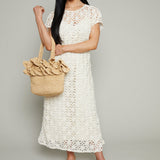 Janessa Knit Textured Maxi Dress