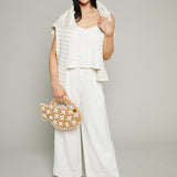 Haven Knit Eyelet Crop Tank