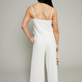 Haven Knit Eyelet Crop Tank