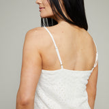 Haven Knit Eyelet Crop Tank