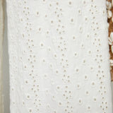 Shelly Knit Eyelet Ankle Pants