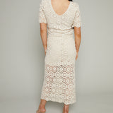 Zita Crochet Lace Wrap Skirt