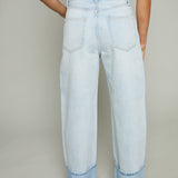 Carson Cuffed Straight Leg Jeans - Sunrise