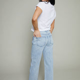Davis Mid Rise Cuffed Straight Jean - Berkeley