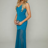 Olsen One Shoulder Maxi Dress