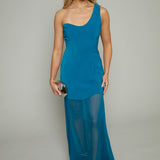 Olsen One Shoulder Maxi Dress