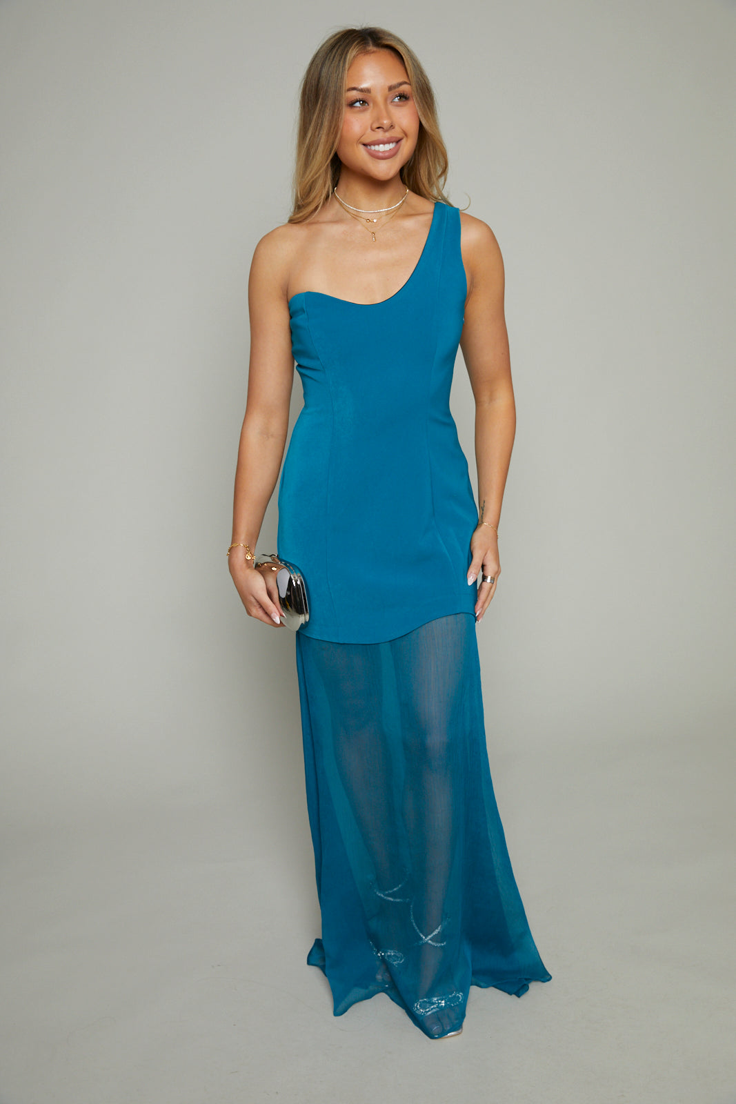 maxi dress no slits Long Satin Cowl Neck Prom Maxi Dress with Open Back & Adjustable Straps Astee T2000