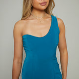 Olsen One Shoulder Maxi Dress