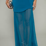 Olsen One Shoulder Maxi Dress