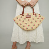 Ginger Floral Embroidered Midi Dress