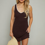 Sasha Crochet Mini Dress