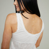 Aurora Eyelet Tie-Front Top
