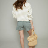 Sansa Striped Pullover Sweater