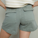 Valerie High Rise Utility Short - Bluff