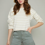 Sansa Striped Pullover Sweater