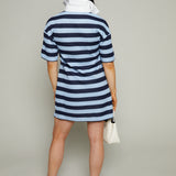 Wells Striped Polo Mini Dress