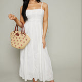 Shiloh Embroidered Midi Dress