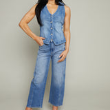 Rhone Hi Rise Bowed Denim Jean