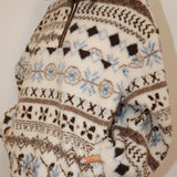 Issa Oversized Fair Isle Sherpa Pullover