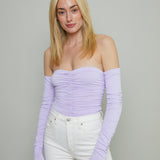 Alix Shirred Bodysuit