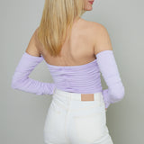 Alix Shirred Bodysuit