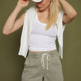 Scout Denim Short- Dusty Palm