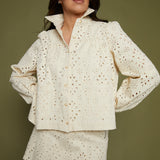 Kimber Eyelet Mini Skirt