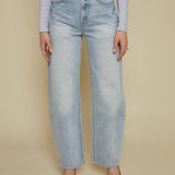 Blake High Rise Barrel Jeans - Clever