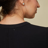 Sullivan Organic Rib Tee - Black
