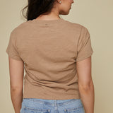 Dina Classic Tee- Iced Coffee