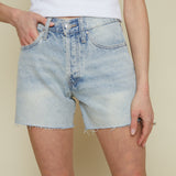 Reagan High Rise Denim Short