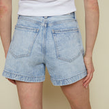 Mimi Denim High Rise A-Line Shorts - Berkeley