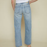 Kirby Bowed Straight Leg Jeans - Bowie