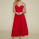Justine Corset Midi Dress