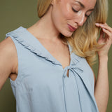 Greer Sailor Collar Mini Dress